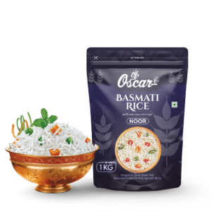 OSCAR LONG GRAIN BASMATI RICE - NOOR, 1kg