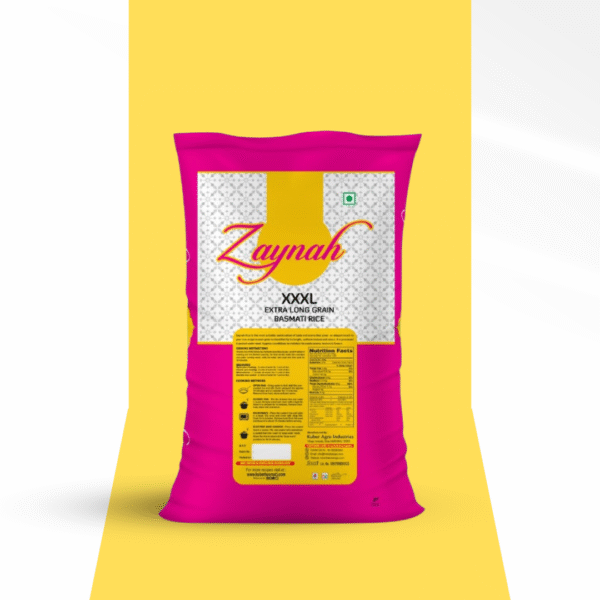 Zaynah Basmati Rice - 30KG - High-quality Long Grain Basmati Rice. - Image 2