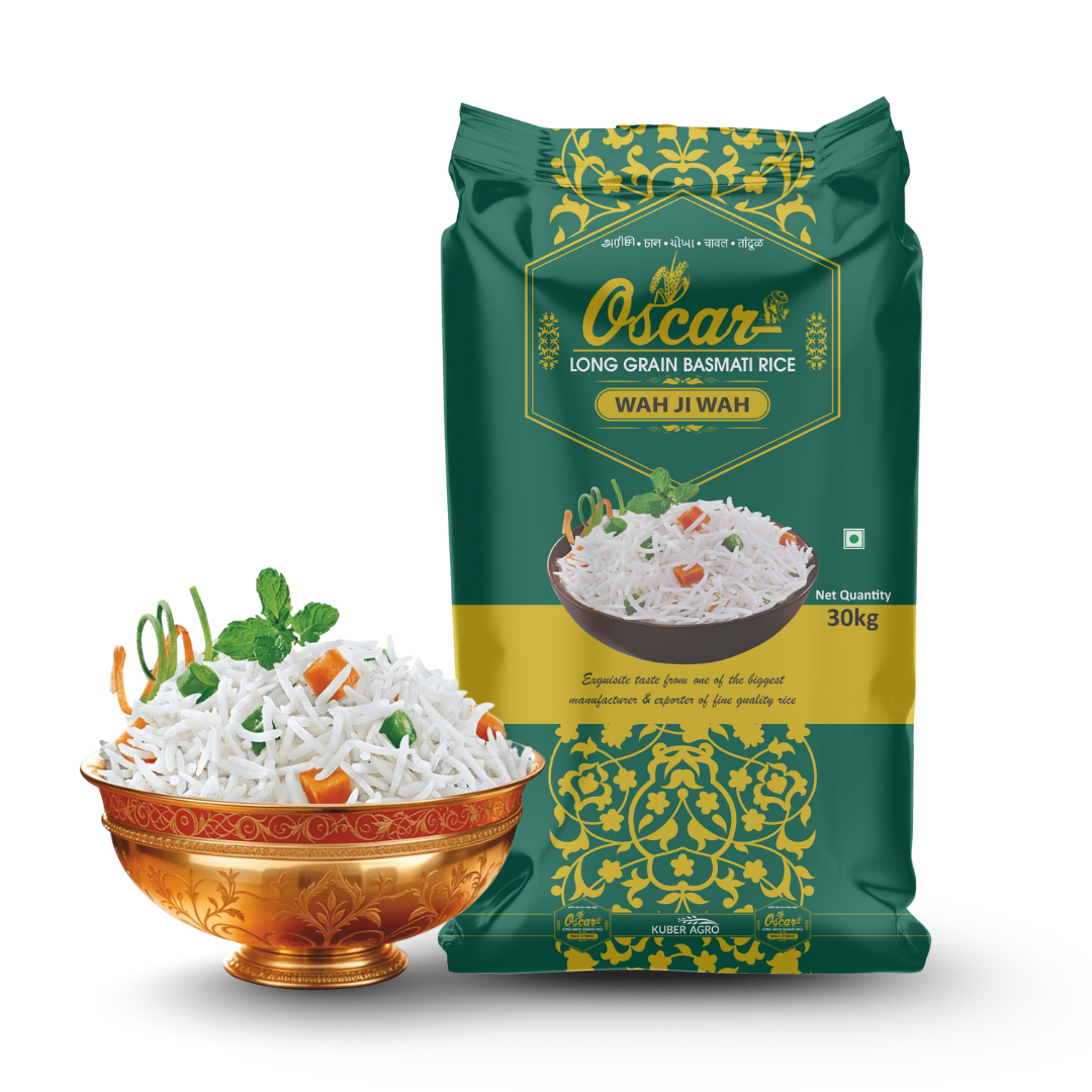 Wah Ji Wah Long Grain Basmati Rice (30 KG) - Bulk Value for Catering & Family - Image 2