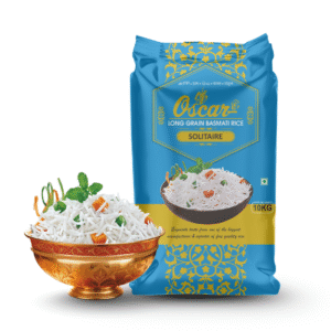 Oscar Solitaire Long Grain Basmati Rice - 10 KG