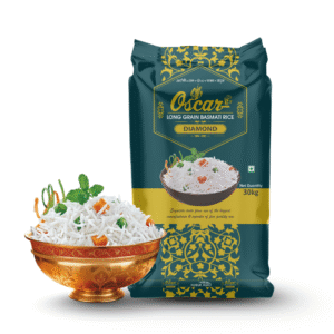 Oscar Diamond Long Grain Basmati Rice - Bulk 30 KG Bag