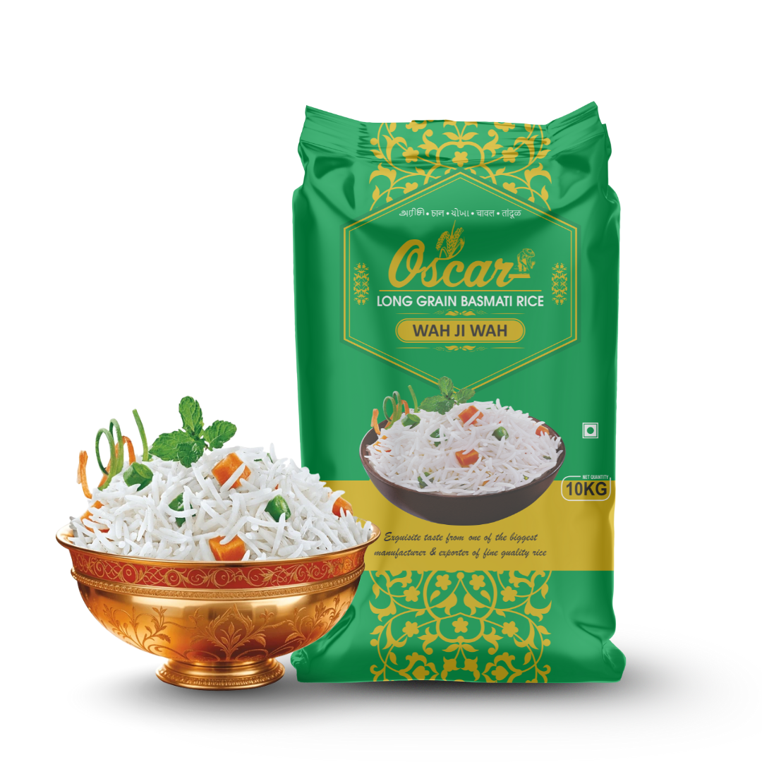 Oscar Wah Ji Wah Long Grain Basmati Rice - 10 KG - Image 2