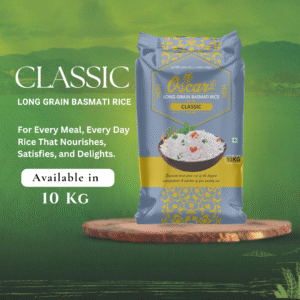 Oscar Classic Long Grain Basmati Rice 10 KG - The Everyday Staple