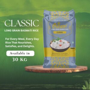 Oscar Classic Long Grain Basmati Rice 30 KG - The Everyday Staple