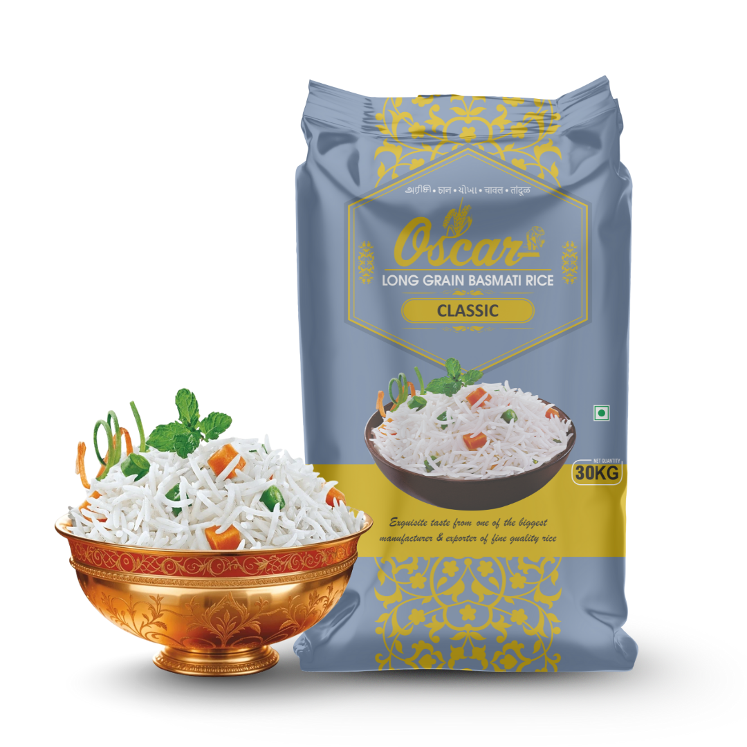 Oscar Classic Long Grain Basmati Rice 30 KG - The Everyday Staple - Image 2