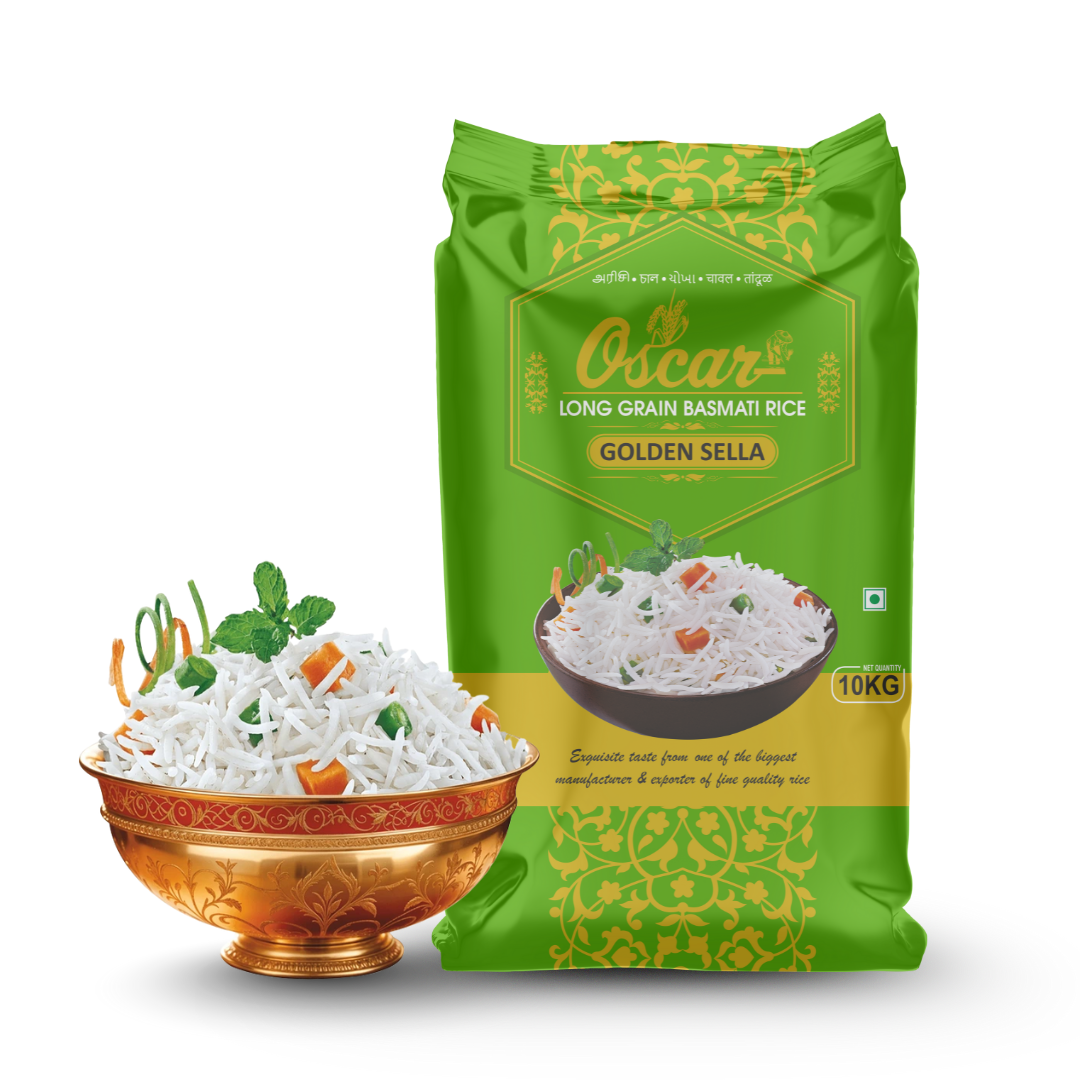 GOLDEN SELLA 10kg LONG GRAIN BASMATI RICE - Shelf Special - Image 3