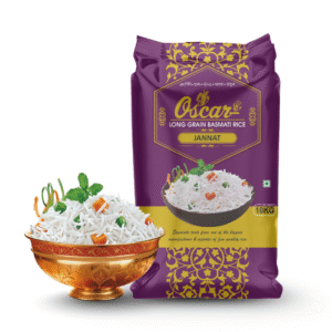 Oscar Jannat Long Grain Basmati Rice 10 KG - The Best for Sweet Kheer