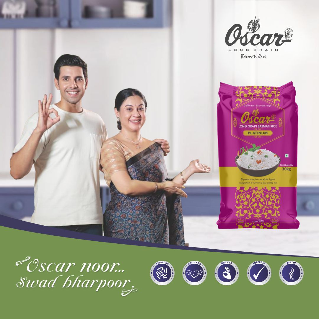 Oscar Platinum Long Grain Basmati Rice 30 kg - Everyday Perfection - Image 2