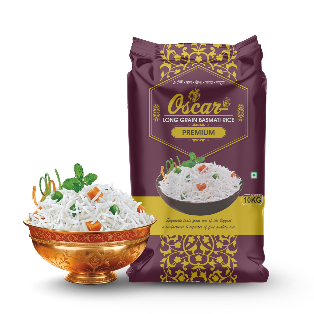 Oscar PREMIUM Basmati Rice | 10 KG Family Pack | Long Grain & Aromatic - Image 3