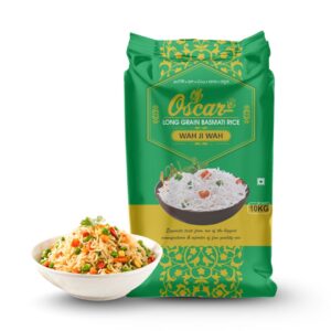 Oscar Wah Ji Wah Long Grain Basmati Rice - 10 KG