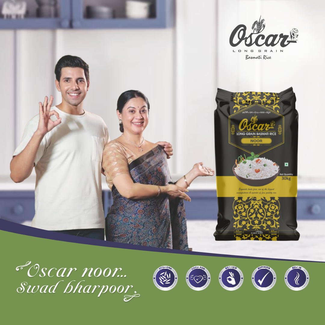 NOOR 30kg LONG GRAIN BASMATI RICE - Premium Pulao & Daily Family Choice - Image 2