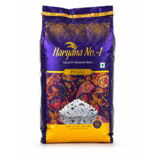 Pulao Long Grain Basmati Rice - 30 kg Pack - Perfect for Matar Pulao | Rich aroma and Fluffy texture