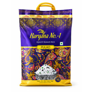 Pulao Long Grain Basmati Rice - 10 kg Pack - Perfect for Matar Pulao | Rich aroma and Fluffy texture