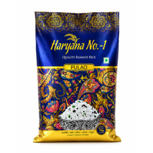 Pulao Long Grain Basmati Rice - 1 kg Pack - Perfect for Matar Pulao | Rich aroma and Fluffy texture