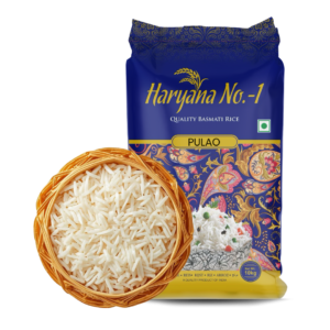 Pulao Long Grain Basmati Rice - 1 kg Pack - Perfect for Matar Pulao | Rich aroma and Fluffy texture